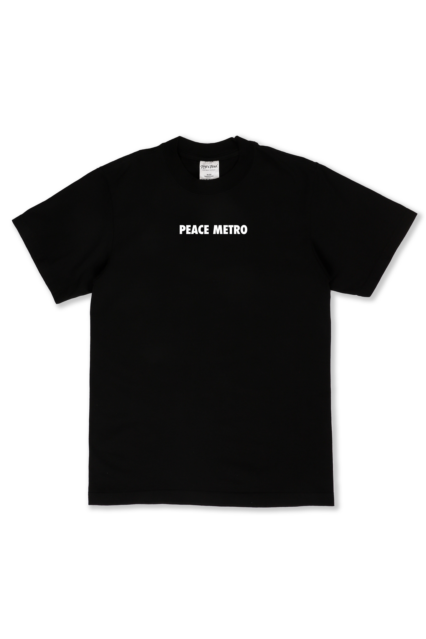 PEACE METRO T- SHIRT BLACK