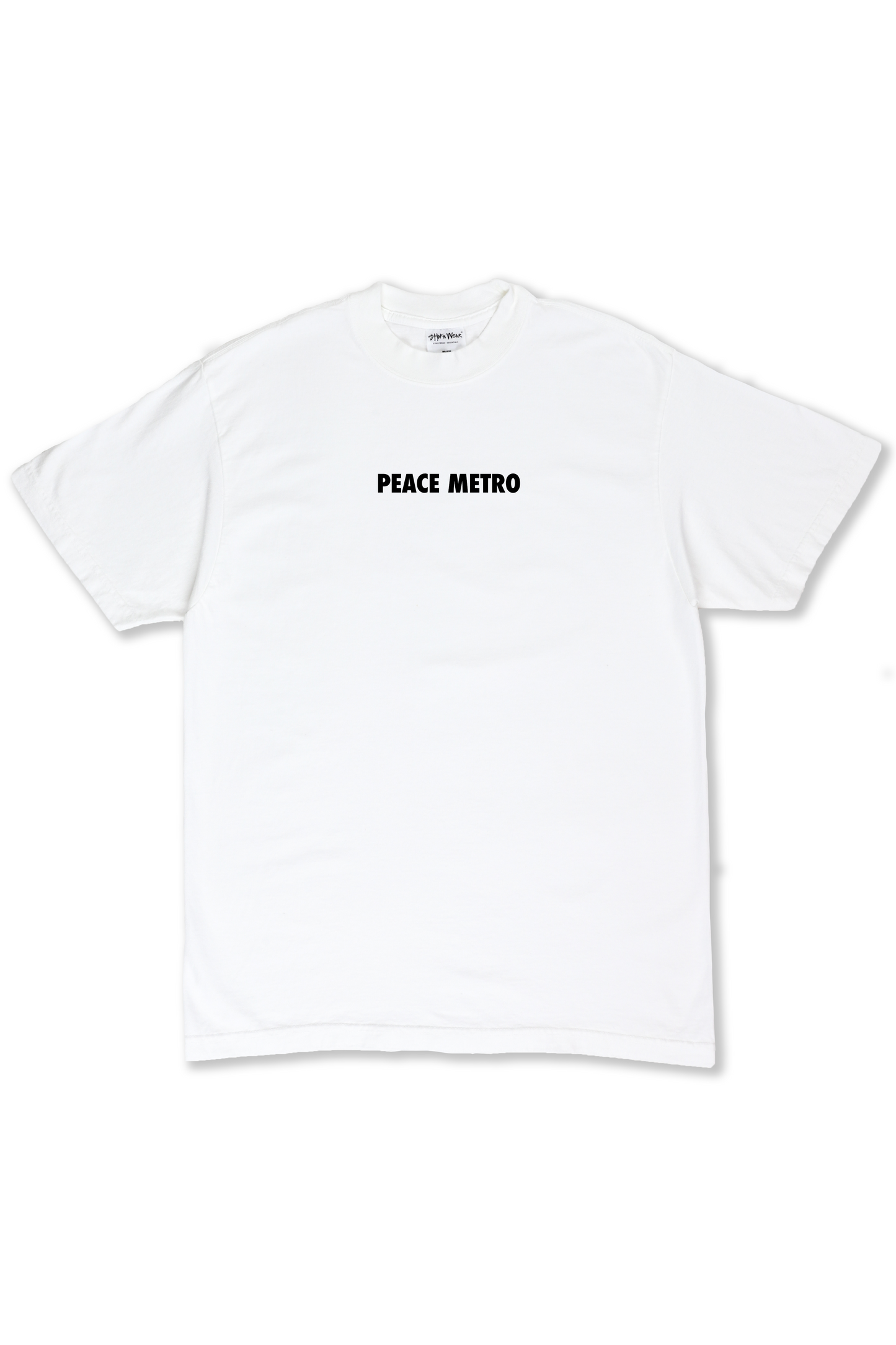 PEACE METRO T- SHIRT WHITE