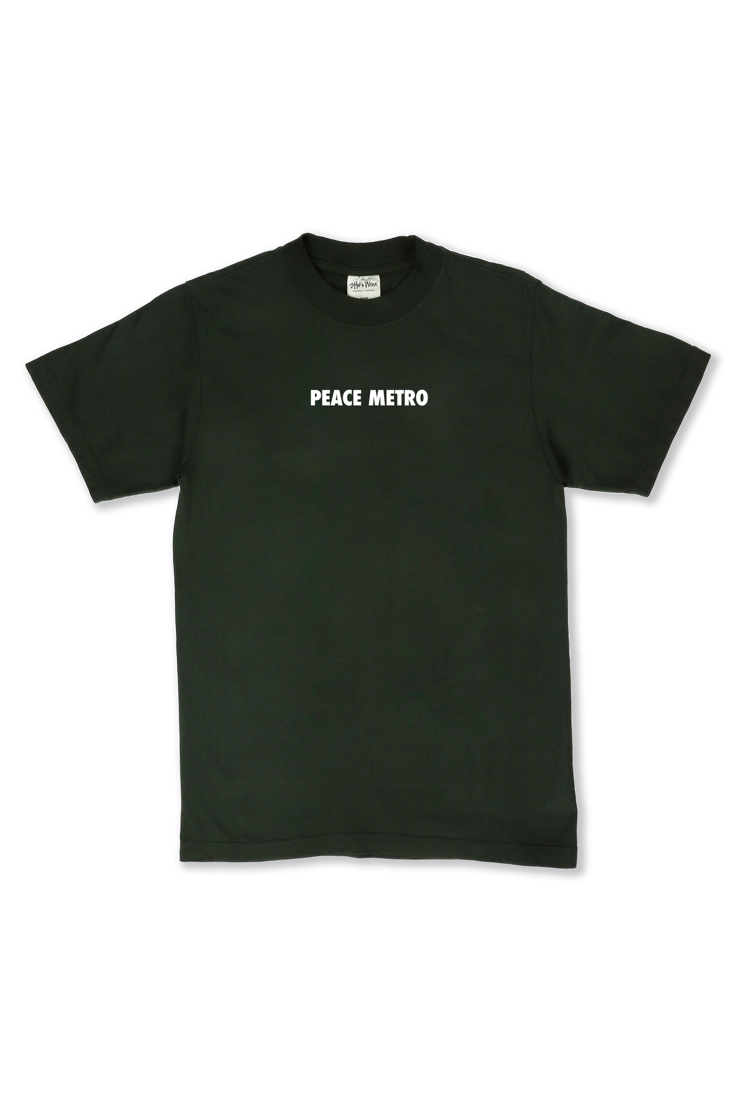 PEACE METRO T- SHIRT GREEN