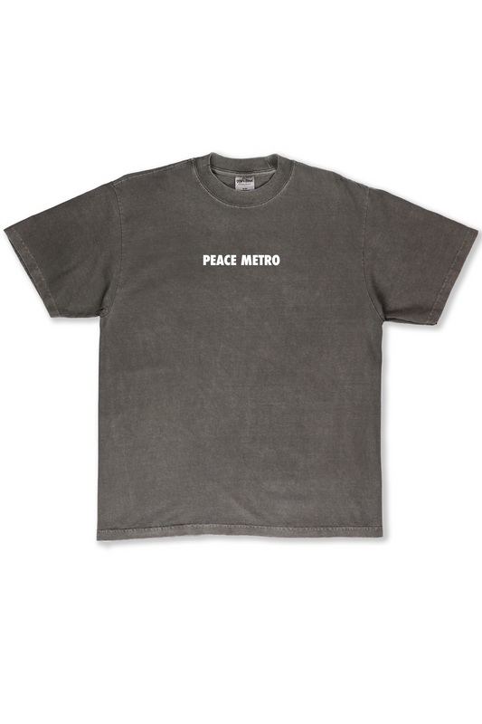 PEACE METRO T- SHIRT GRAY